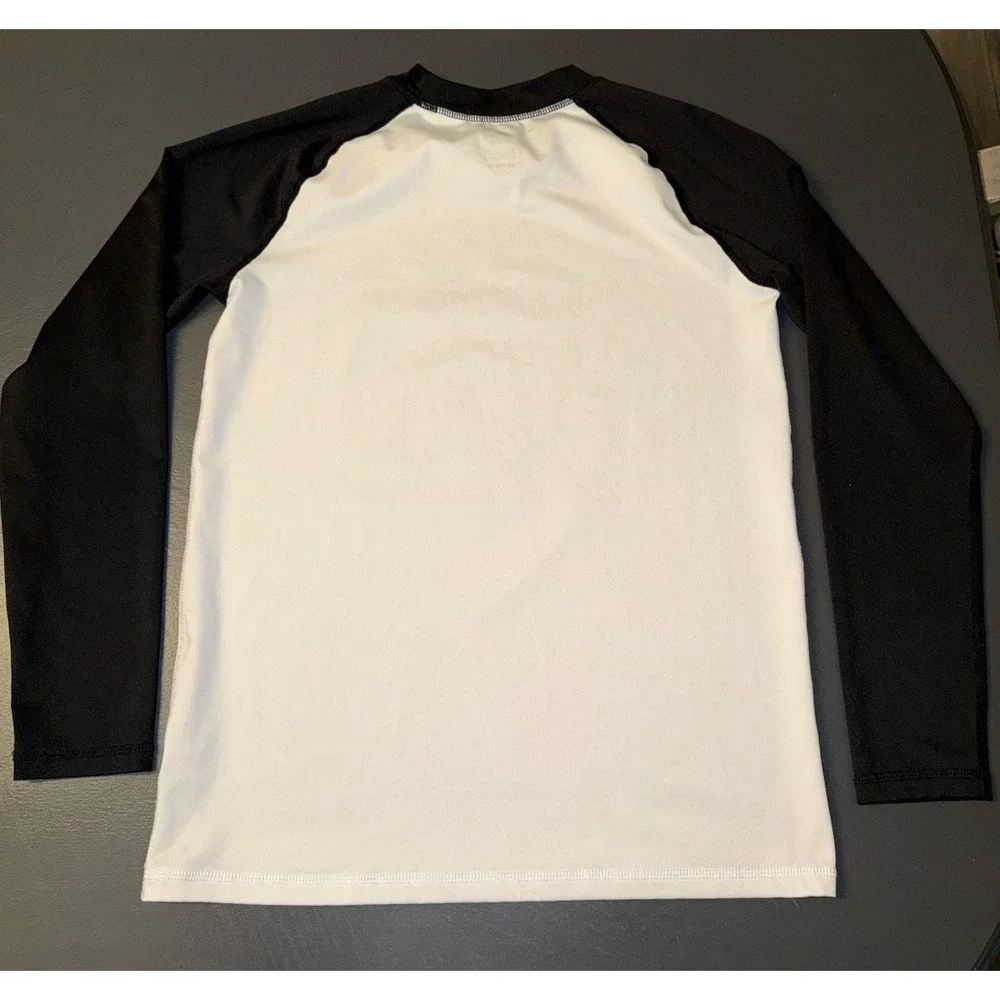 Surf Life Graphic Long Sleeve Rash Guard Beach‎ Pool Summer Boys XXL 16